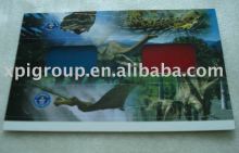 3D glasses/Die Cut 3D glasses shape