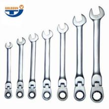 6pcs Ratchet Combination Wrenches/Spanners in a Double Blister