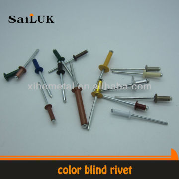 All Colored blind rivet in SAILUK RIVET factory