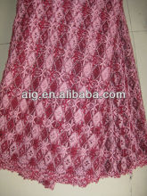 2013 Chemical Lace,Water Dissolving Lace,Water Soluble Lace,C41,FUSHIA