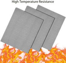 High temperature cooking  BBQ grill mesh mat