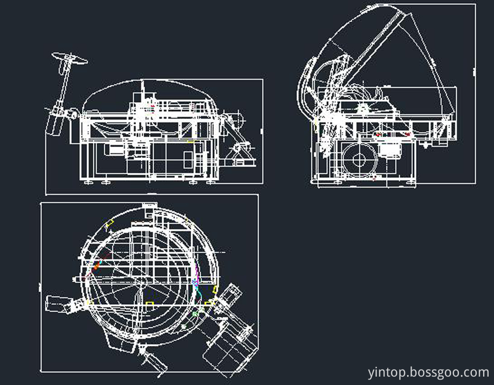 drawing of bowl cutter