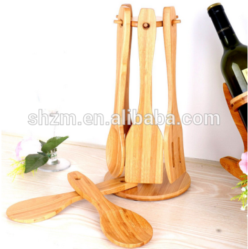 bamboo utensils cooking holder/bamboo cooking tools holder