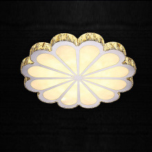 Crystal led ceiling light fixture