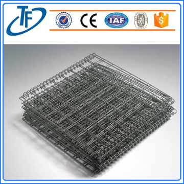 80 * 100mm / 2 * 1 * 1m Galfan Coated Double Twist Gabions