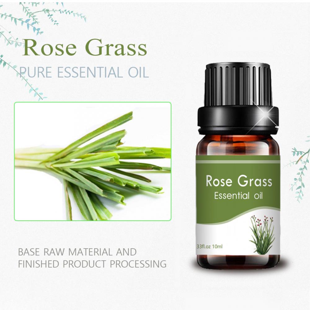 Wholesale Rosegrass Essential Oil Aromatherapy spa OEMODM