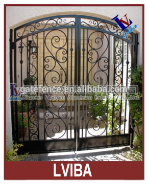 Luxury aluminum gate & design gate & metal yard gate