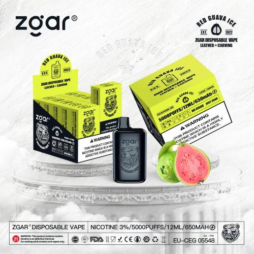 Dispositivo descartável de cigarro eletrônico ZGAR