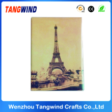 Promotional gifts refrigerator magnet / custom metal tin souvenir fridge magnet