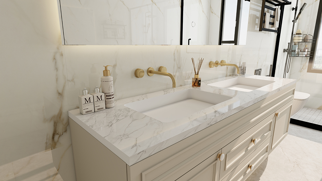 Шкаф для ванной комнаты из нержавеющей стали Stainless Steel Bathroom Cabinet