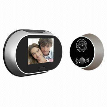 Peep Hole Viewer with 3.5-inch TFT Display Screen, 24 Chords Selection and 3 Pieces AA Batteries