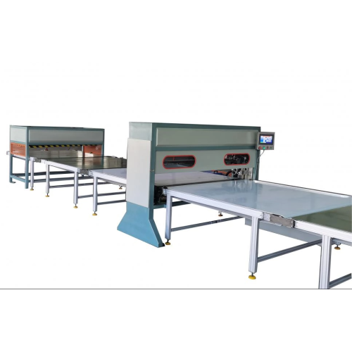 Numerical control production line for mattress packaging
