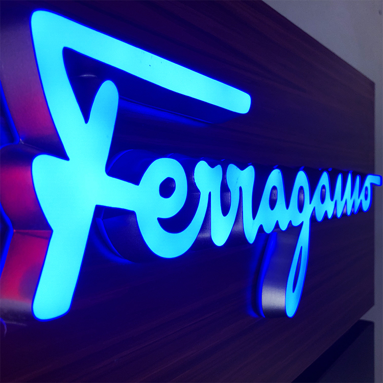 Customized 3d letter led logo sign waterproof led channel letter 3d acrylic letters