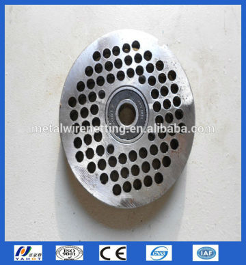 Round Hole ss Grinder Plate