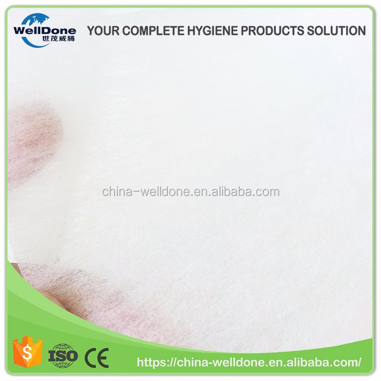 Cheap baby diaper hydrophobic elastic nonwoven fabric materials