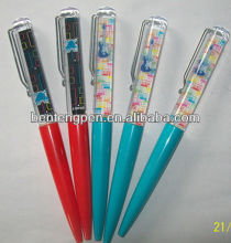 new design! competitive price plastic floating pen or liquid penP80063