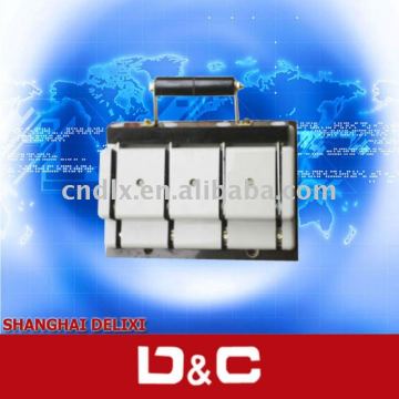 DELIXI single throw porcelain knife disconnect switch