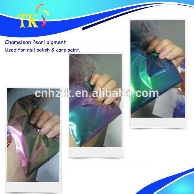colorful chameleon pigment for car paint nail polish