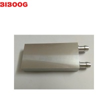 Heat exchanger water cooling bock aluminum module water cooling block 40x80mm