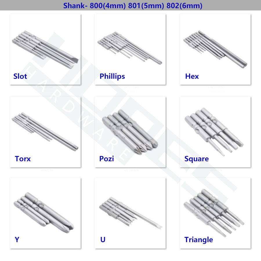 S2 801 5mm 802 6mm hex socket nut driver bits H5 5.5 6 7 8 9 10 11 12 13 14mm Length 60mm electric power screwdriver tools