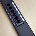 19" 12 ports CAT5E patch panel cabinet