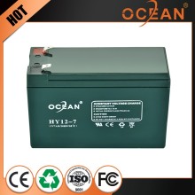 Discharge elegant 12V removable 7ah solar battery storage