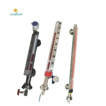 Professional Magnetic Floater Bi-Tank Level Gauge with Switches and Color-Coded Water Level Meter