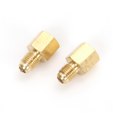 Factory Direct Auto Air Conditioner Brass Fitting - Male Female Thread AC Brass Fitting