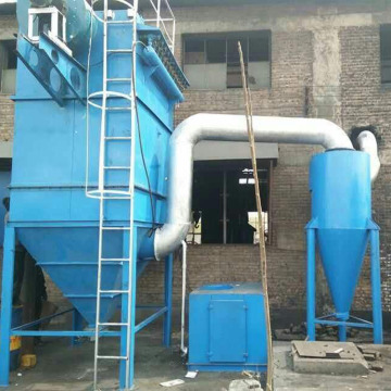 Anti pulse jet bag type dust collector