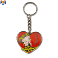 Souvenirs Metall-kundenspezifische Logo-Anlage Keychain