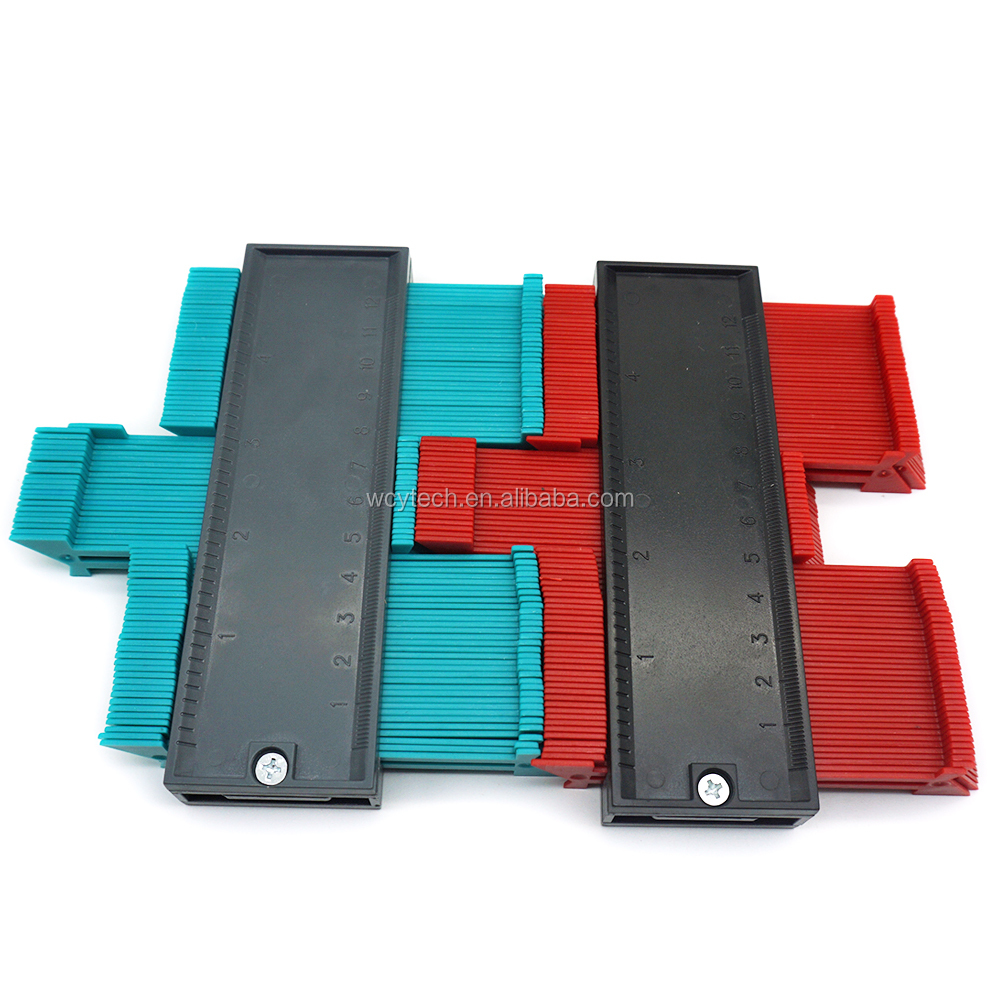 Multi Function Measuring Tool Plastic Profile Duplication Contour Gauge