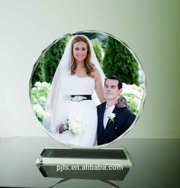 Wedding gift photo crystal photo frame