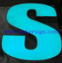 3d custom logo design letter