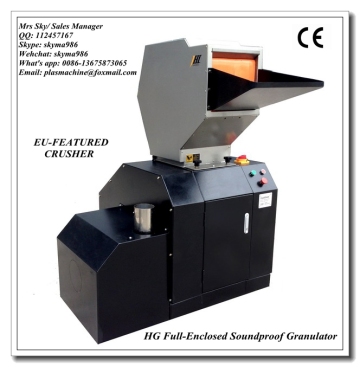 Centralized Plastic recycling Granulator for European