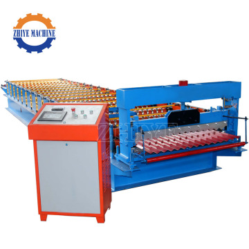 Steel Corrugated Roof Sheet Roll Forming Machine