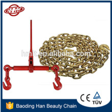 3/8" 5/16" g70 transport tie down chains with ratchet binder