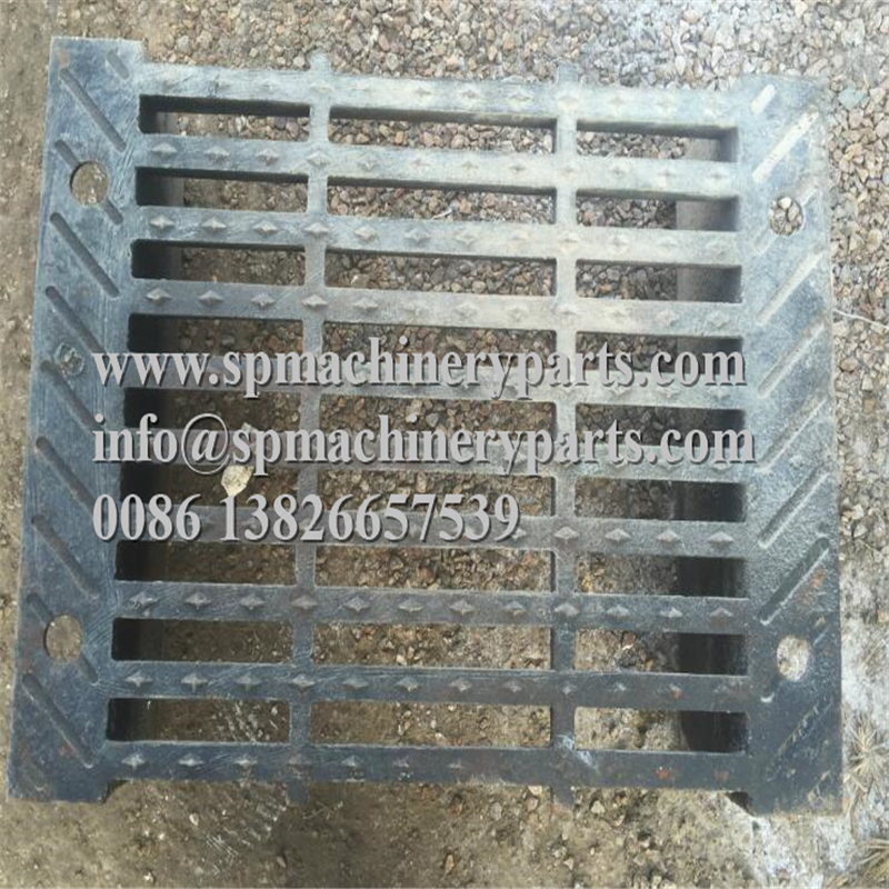 Heavy Duty Ductile Iron Kerb Drain Square Rectangular Manhole Cover Frame Gully Grate Catch Basin Frames Grates Tree Grate Curb Inlet Grate Wtih Frame 160