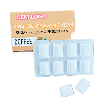 Super Energy Sugar Free GMO -vrije cafeïnehoudende kauwgom