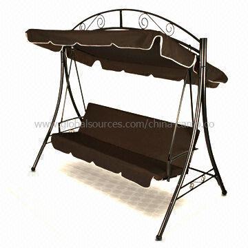 2012 New Style Swing Chair with Noblest Purple Fabric Design