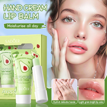 Avocado Whitening Nourishing Hydrating Anti-wrinkle Hand Cream & Lip Balm