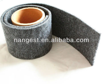 Friction Resistant Black Felt Roller Covering For Weaving machinery