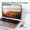 USB Hub 4 Poort USB Type C