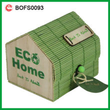 Memo block note pad in Bamboo gift box