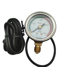 Stainless Steel Bottom Entry Pressure Gauge for Corrosive Environments
