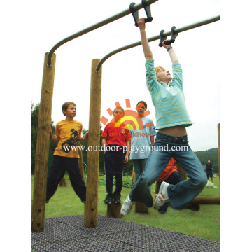 Spielplatz-Barren-Balancestruktur im Freien für Kinder