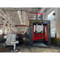 Hydraulische Abfallstahlauto-Karosserie-Gantry-Scher-Maschine