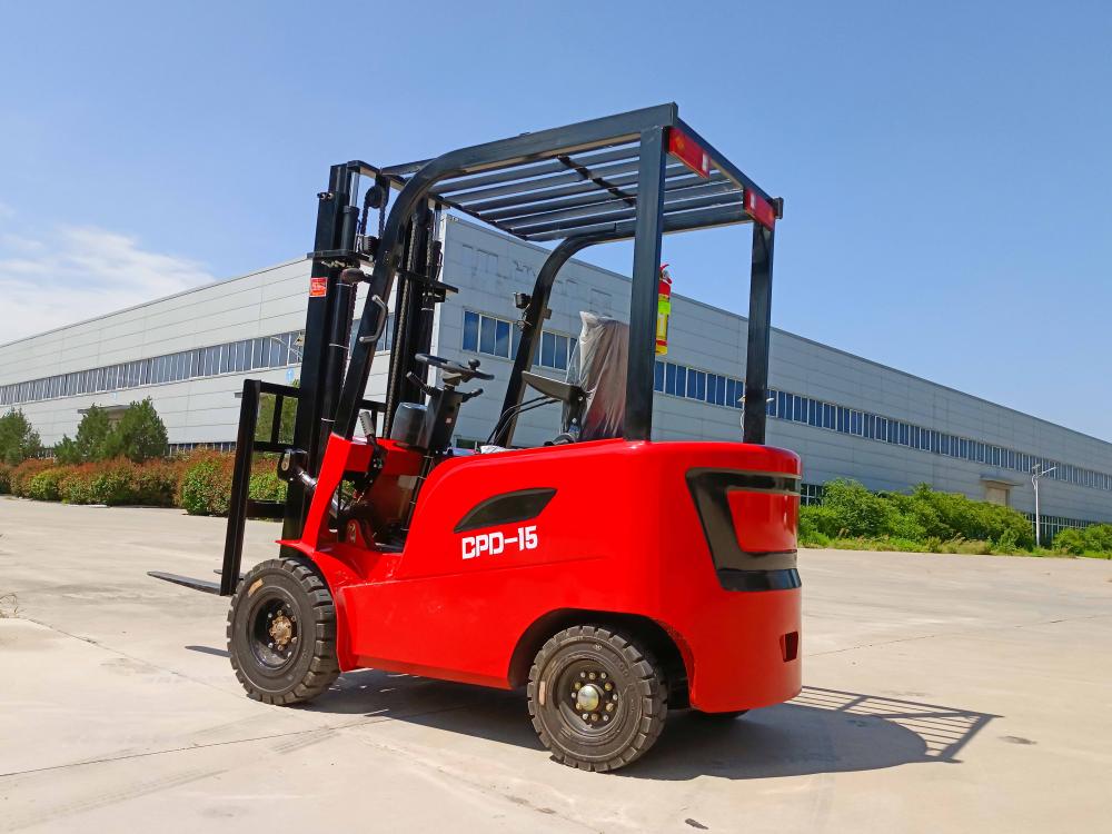 4 roda trak forklift elektrik