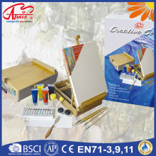 student stationery set wooden painting art set