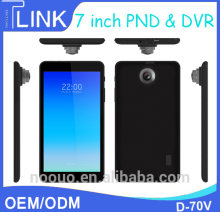 Quality Vehicle GPS Navigation 84h-3 With 7inch Multimedia Car DVR android gps navigation box