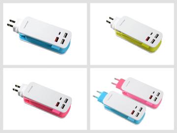 AU Plug Multi-USB Travel Adapter with USB C